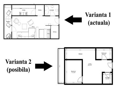 Apartament 44mp+balcon, finisat, mobilat, parcare, Buna Ziua